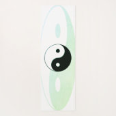 Black and White Yin-Yang Yoga Mat (Achterkant)