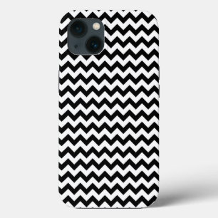 Black and White Zig Zag Chevron Case-Mate iPhone Case
