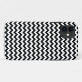 Black and White Zig Zag Chevron Hoesje-Mate iPhone Case-Mate iPhone Case (Achterkant (horizontaal))