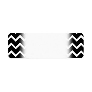 Black and White Zig Zag Pattern. Etiket