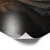 Black Angel Angele Dei in het Frans Foto Afdruk (Hoek)