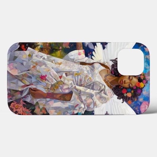 Black Angel Fantasy Art Case-Mate iPhone Case (Achterkant (horizontaal))