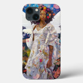 Black Angel Fantasy Art Case-Mate iPhone Case (Achterkant)