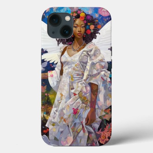 Black Angel Fantasy Art Case-Mate iPhone Case (Achterkant)