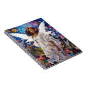 Black Angel Fantasy Art Notitieboek (Rechterzijde)