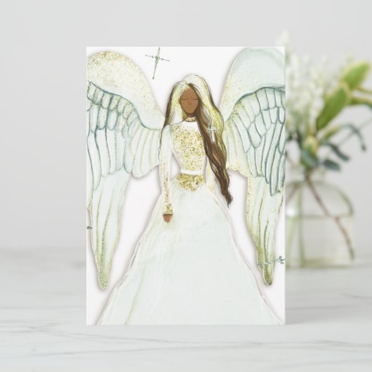 Black Angel Kaart (Staand voorkant)