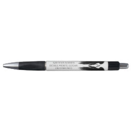 BLACK ANGEL WINGS Monogram Pen
