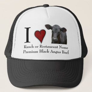 Black Angus Beef - Ik hou van design Trucker Pet