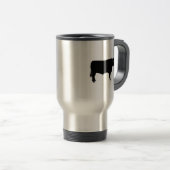 Black Angus Bull Reisbeker (Voorkant rechts)