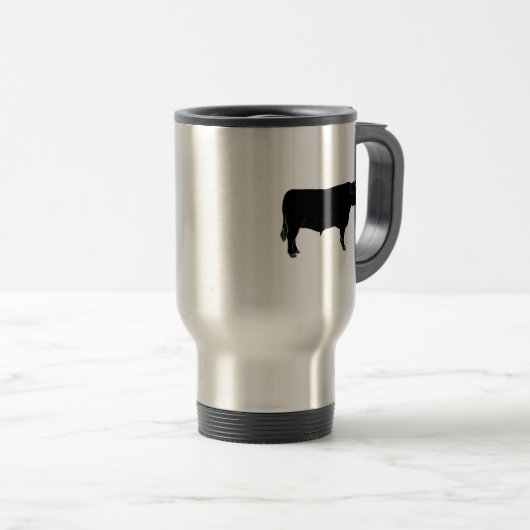 Black Angus Bull Reisbeker (Voorkant rechts)