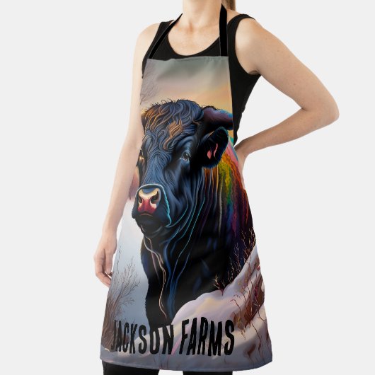 Black Angus Bull Winter Schort (Insitu)