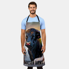 Black Angus Bull Winter Schort