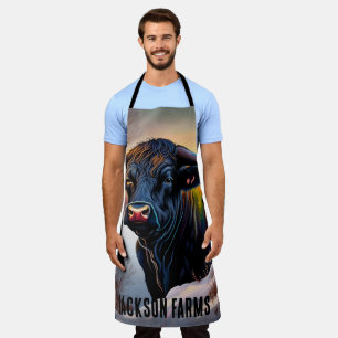 Black Angus Bull Winter Schort