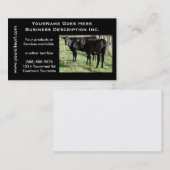Black Angus Cattle Ranch Visitekaartje (Voorkant / Achterkant)