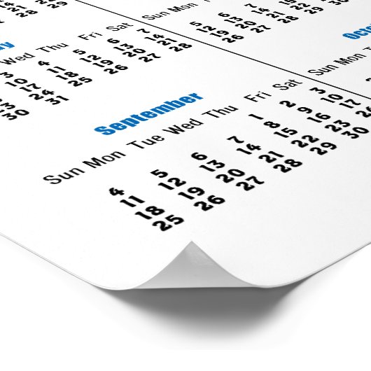 Black Angus in Yellow Grass 2011 wandkalender Poster (Hoek)