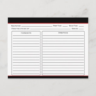 Black Angus Koeien Receptenkaarten Briefkaart