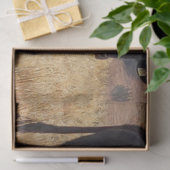 Black Angus Steer Grazing met zijn herd Tissuepapier (Geschenk)