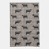 Black Angus Theedoek (Verticaal)