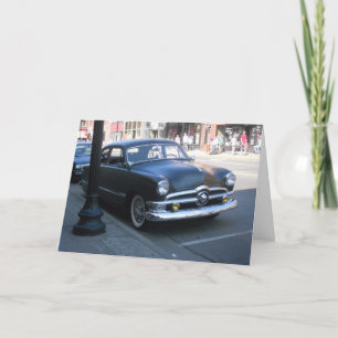 "Black Antique Stillwater Car" Beterschapkaart Kaart