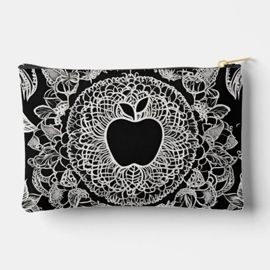Black apple AI art  Etui (Achterkant)