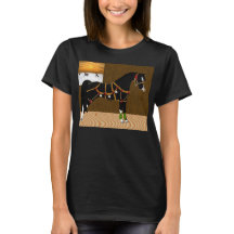 Black Arabian Horse Kerstmis