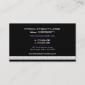 Black Architecture Engineering-Visitekaartjes Visitekaartje (Achterkant)