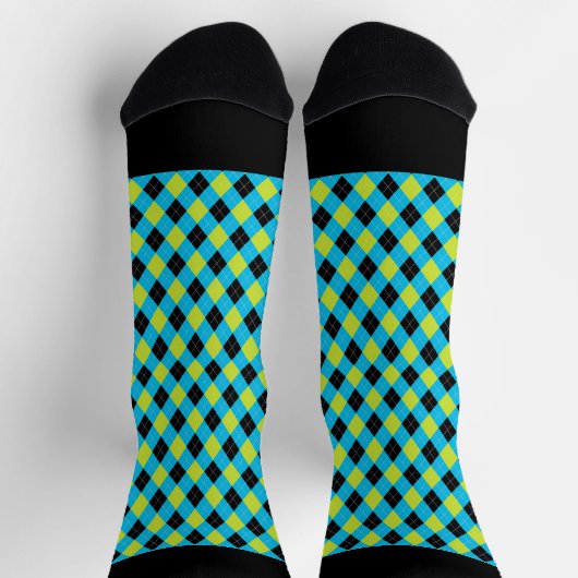 Black Argyle Sokken (Top)