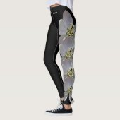 Black Arkansas State Flower Apple Blossom Leggings (Links)