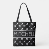 Black Arrow BOF Personalized Tote Bag (Achterkant)