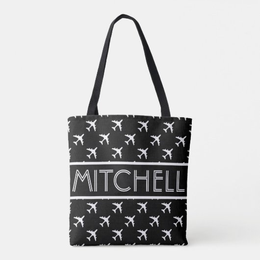 Black Arrow BOF Personalized Tote Bag (Achterkant)