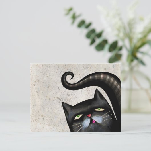 BLACK ART CUTE BRIEFKAARTEN (Staand voorkant)