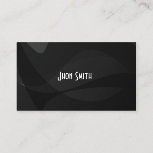 Black Art Visitekaartje (Achterkant)