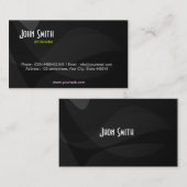 Black Art Visitekaartje (Voorkant / Achterkant)