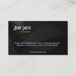 Black Art Visitekaartje
