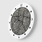 Black Asphalt Street Paving Cement Grote Klok (Hoek)