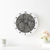 Black Asphalt Street Paving Cement Grote Klok (Huis)