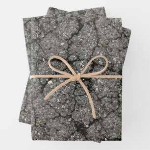 Black Asphalt Street Paving Cement Inpakpapier Vel