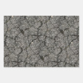 Black Asphalt Street Paving Cement Inpakpapier Vel (Voorkant)