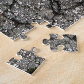 Black Asphalt Street Paving Cement Legpuzzel (Zijkant)