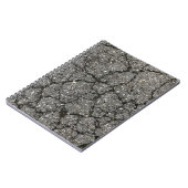 Black Asphalt Street Paving Cement Notitieboek (Linkerzijde)