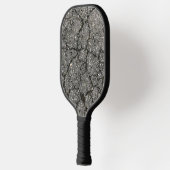 Black Asphalt Street Paving Cement Pickleball Paddle (Links)