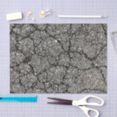 Black Asphalt Street Paving Cement Tissuepapier (Craft)