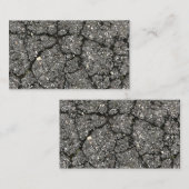 Black Asphalt Street Paving Cement Visitekaartje (Voorkant / Achterkant)