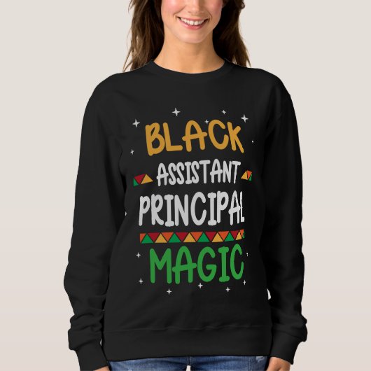 Black Assistant Principal Magic Black history Mont Trui (Voorkant)