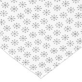 Black Atomic Starbursts Pattern | Midden-eeuw Korte Tafelloper (Hoek)