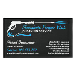 Black Auto Detail Pressure Power Washing CLEANING Naambadge