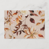 Black Autumn Details Informatiekaartje (Achterkant)