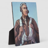 Black Aviators Amerikaanse militaire gevechtsvlieg Fotoplaat (Zijkant)