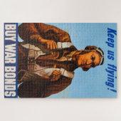 Black Aviators US gevechtsvliegtuigen piloten van  Legpuzzel (Horizontaal)