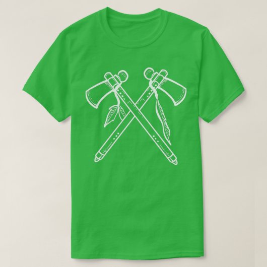 Black Axes Tribes Classic TShirt (Design voorkant)